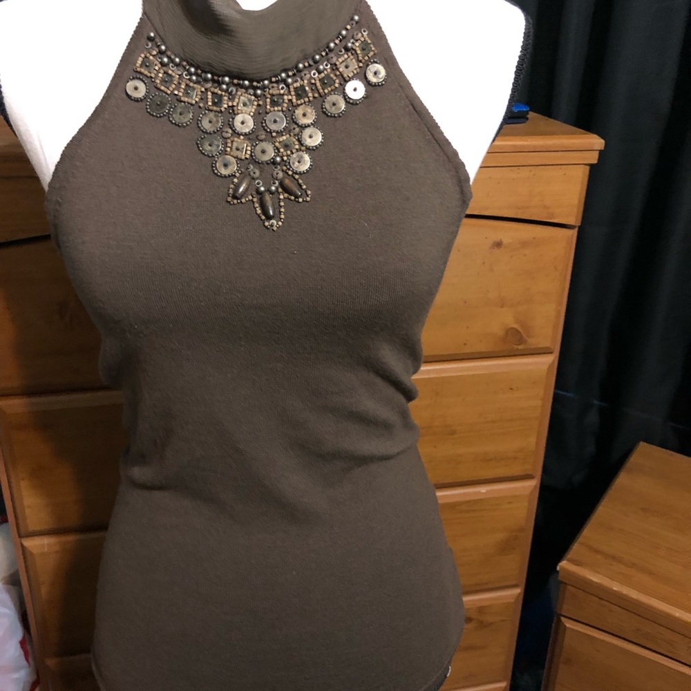 Elie tahari halter top. “8”